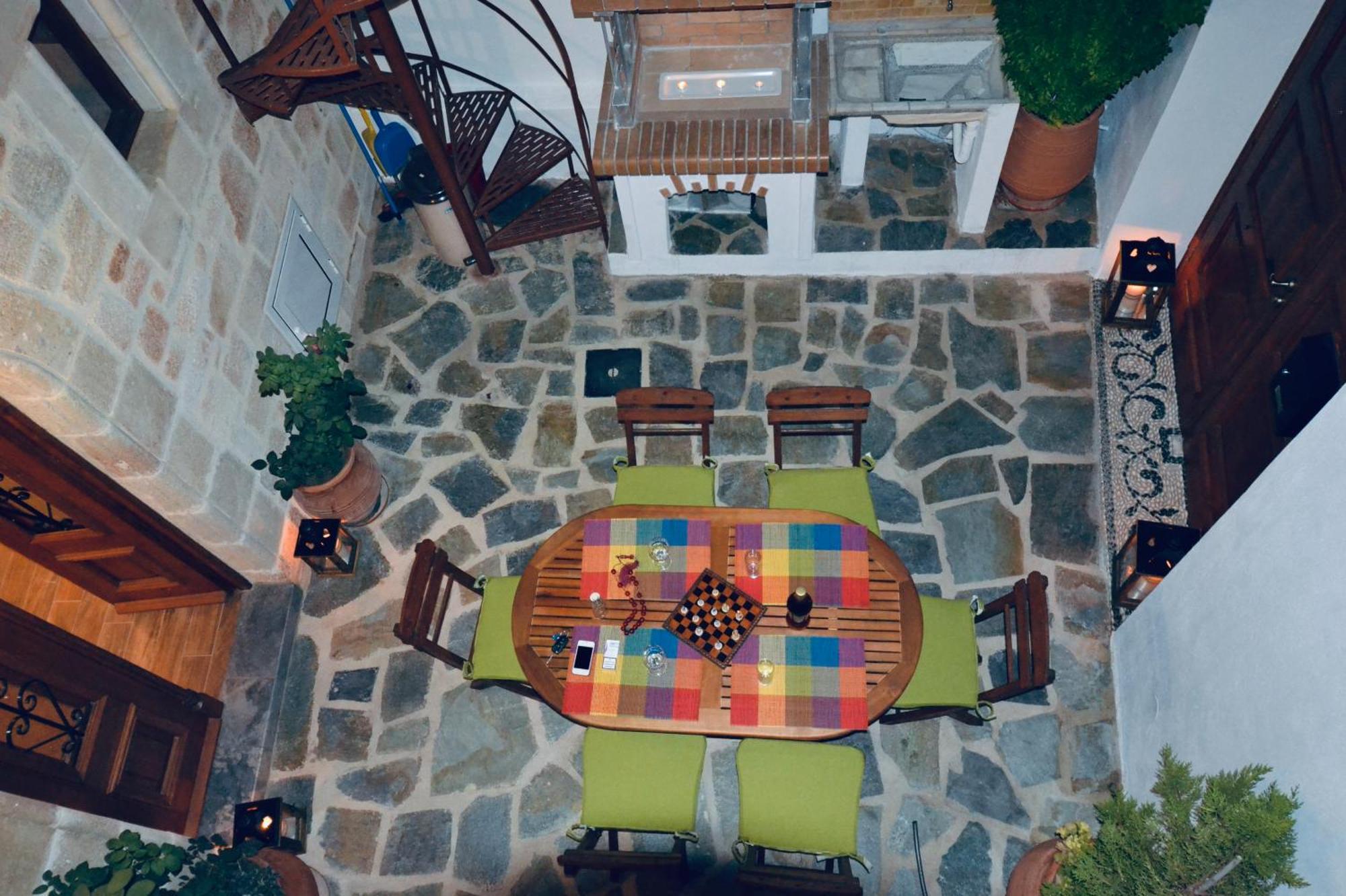 Villa Patitiri Traditional House With Hot Tub Арханґелос Екстер'єр фото